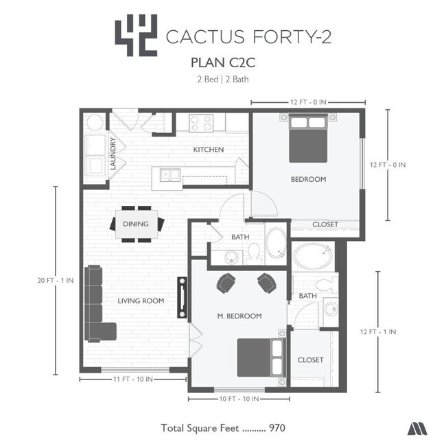 Floorplan - Cactus Forty-2