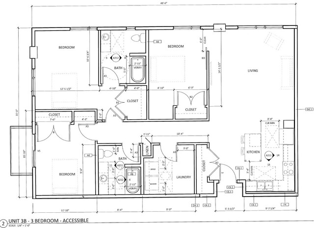 Floorplan - University Flats Apartments