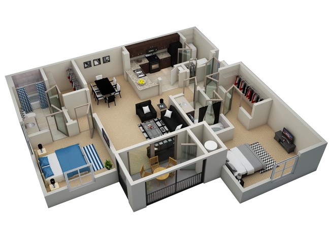 Floorplan - Courtney Bend