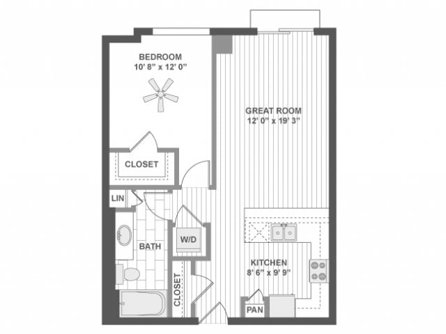 Floorplan - AMLI Evanston