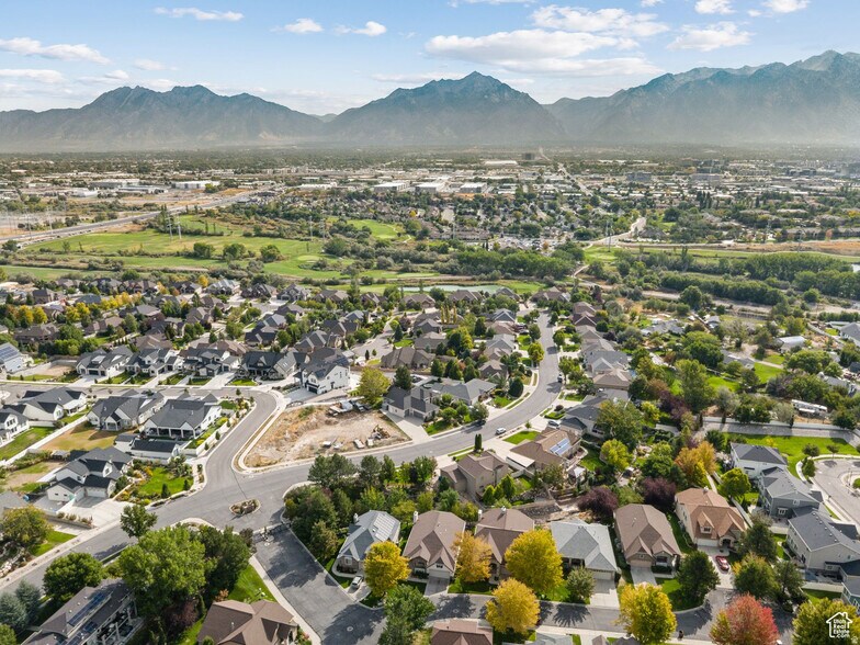 Aerial River Oaks Golf and Jordan River Trail - 9287 S Avignon Pl