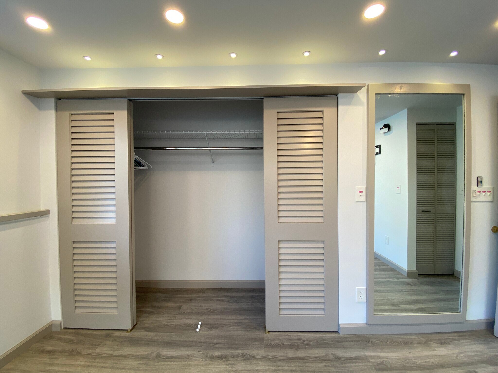 Master bedroom closets - 3716 Claudine St