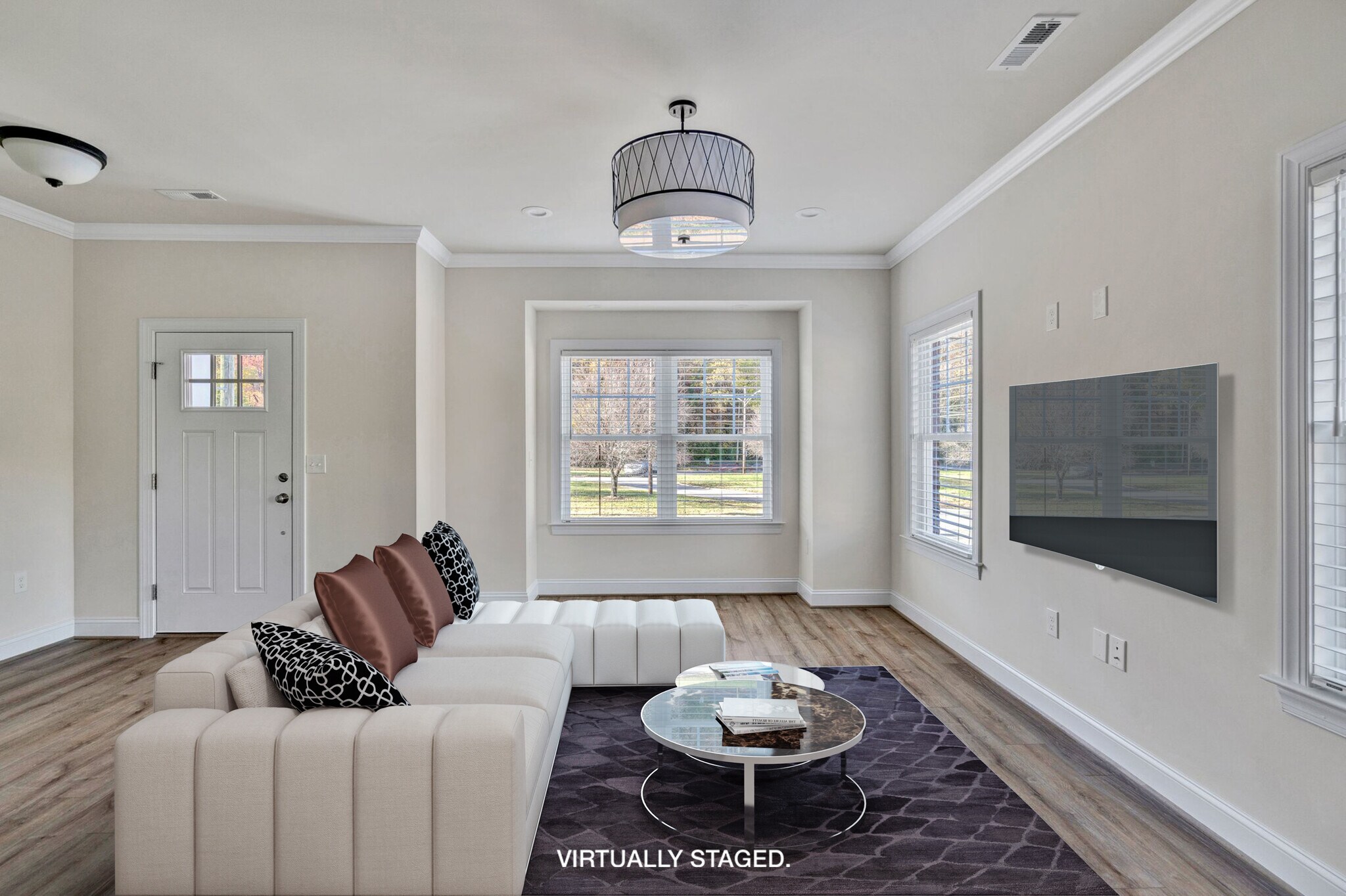 Staged Front Room - 3408 Avenham Ave SW