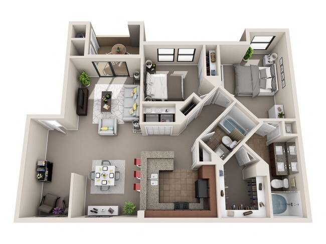 Floorplan - Colton Apartments