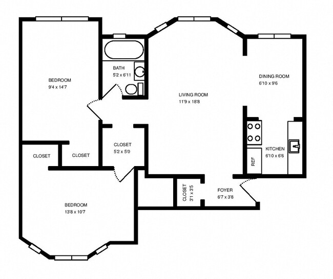 Floorplan - 1033 W Loyola