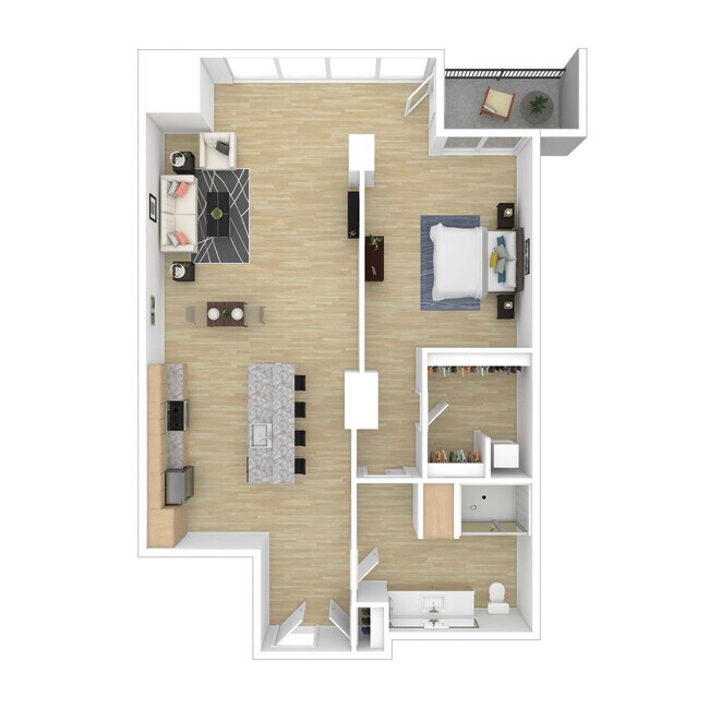 Floorplan - The Studio Park Tower