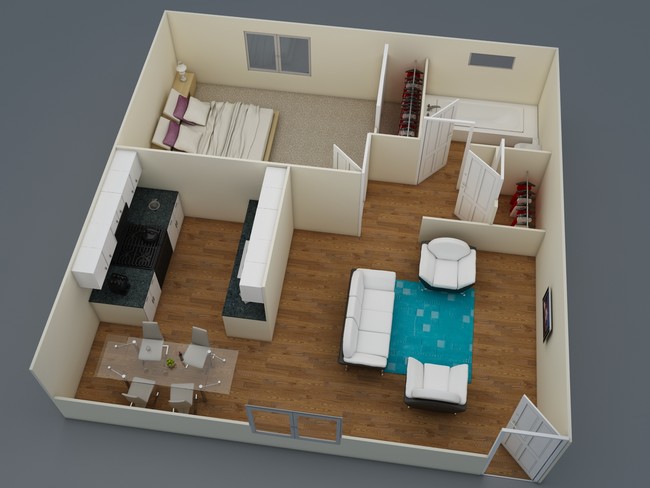 Floorplan - Fifteen 50 Apartments