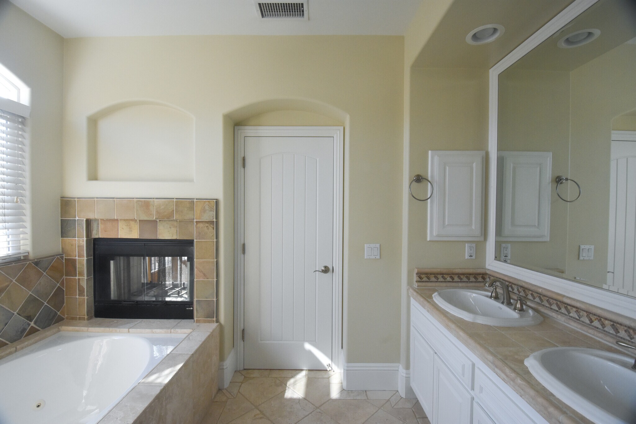 Master Bath with Fireplace - 2212 Marshallfield Ln