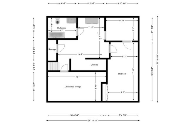 Building Photo - $0 DEPOSIT OPTION! ROSEDALE SUBDIVISION, CHARMING BRICK RANCH, PARTIALLY FINISHED BASMENT, 3 BED,...
