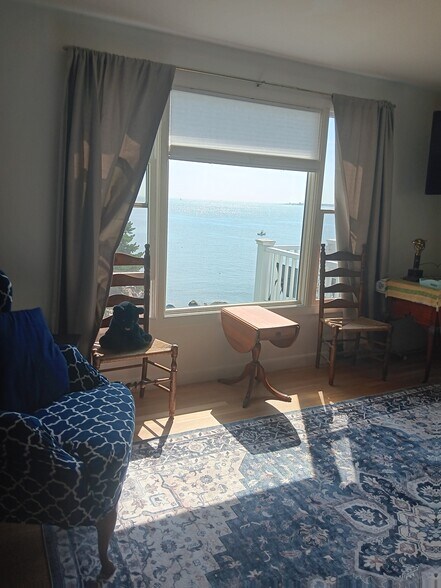 Living Room Ocean View - 125 Granite St