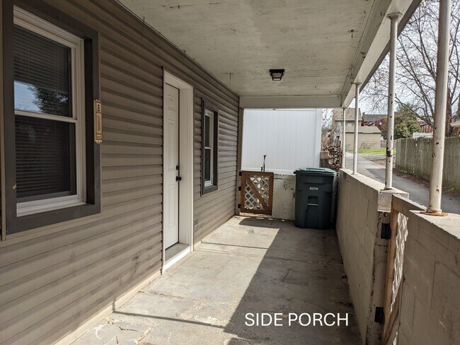Side porch - 329 N 2nd St