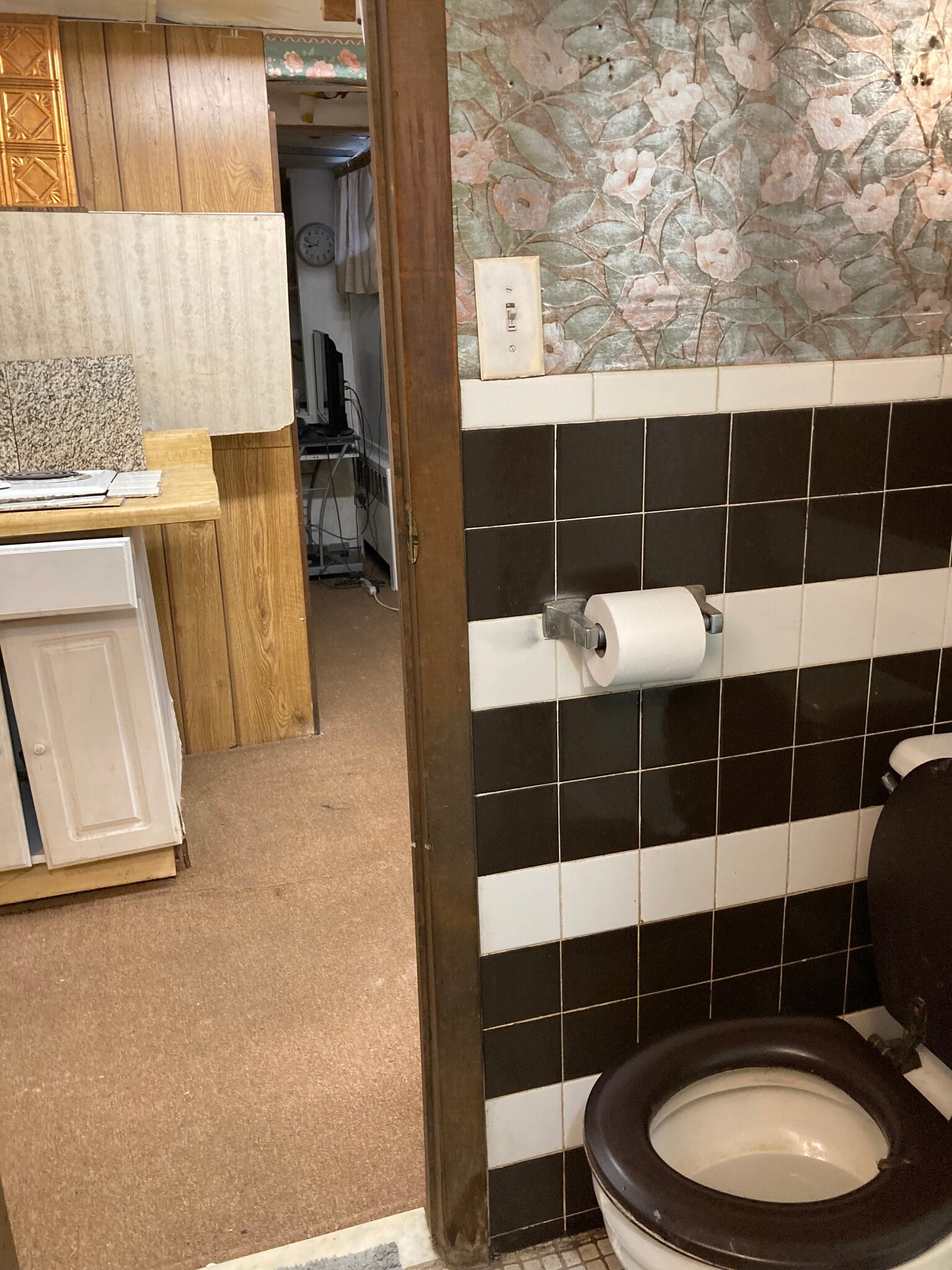 Bthrm view into kitchenette/bdrm - 764 Lenore Ln