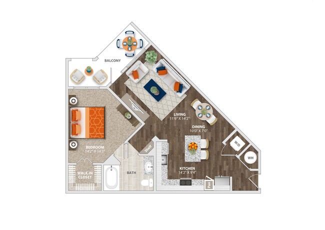 Floorplan - Trelago Apartments