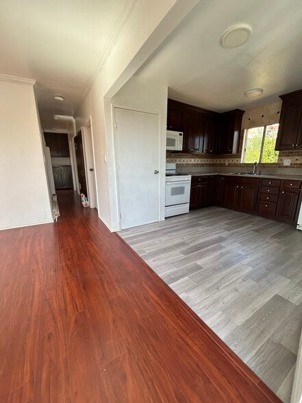 Hallway and kitchen - 1156 N Chicago St