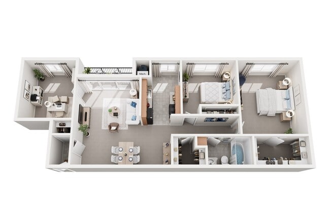 3 Bedroom - Americana Southdale