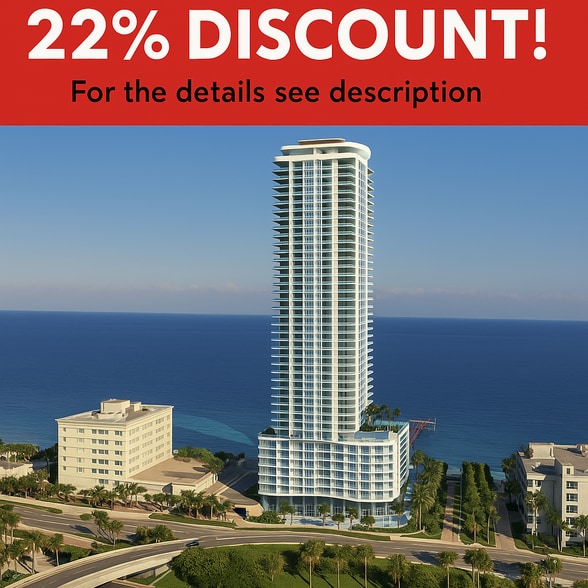 22% DISCOUNT! For the details see description. - 16699 Collins Ave