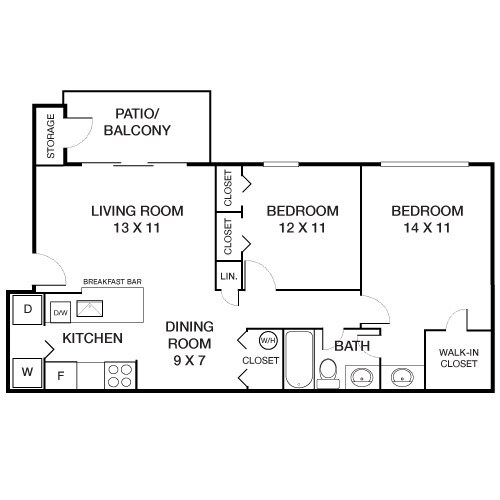 Floorplan - Hunt Club