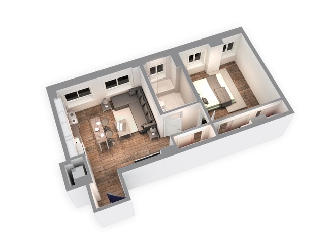 Floorplan - Park Heights by the Lake Apartments