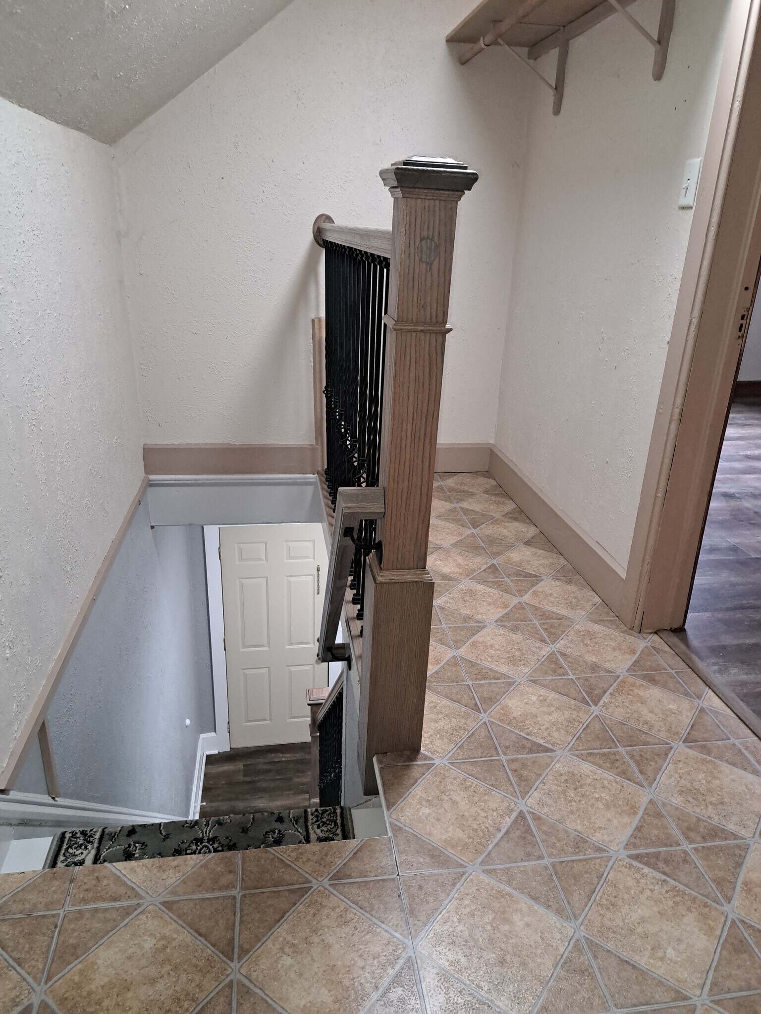 Stairs to lower level - 707 State Street