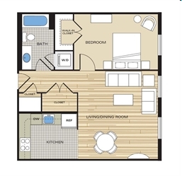 1BR/1BA - Clayborne Apartments