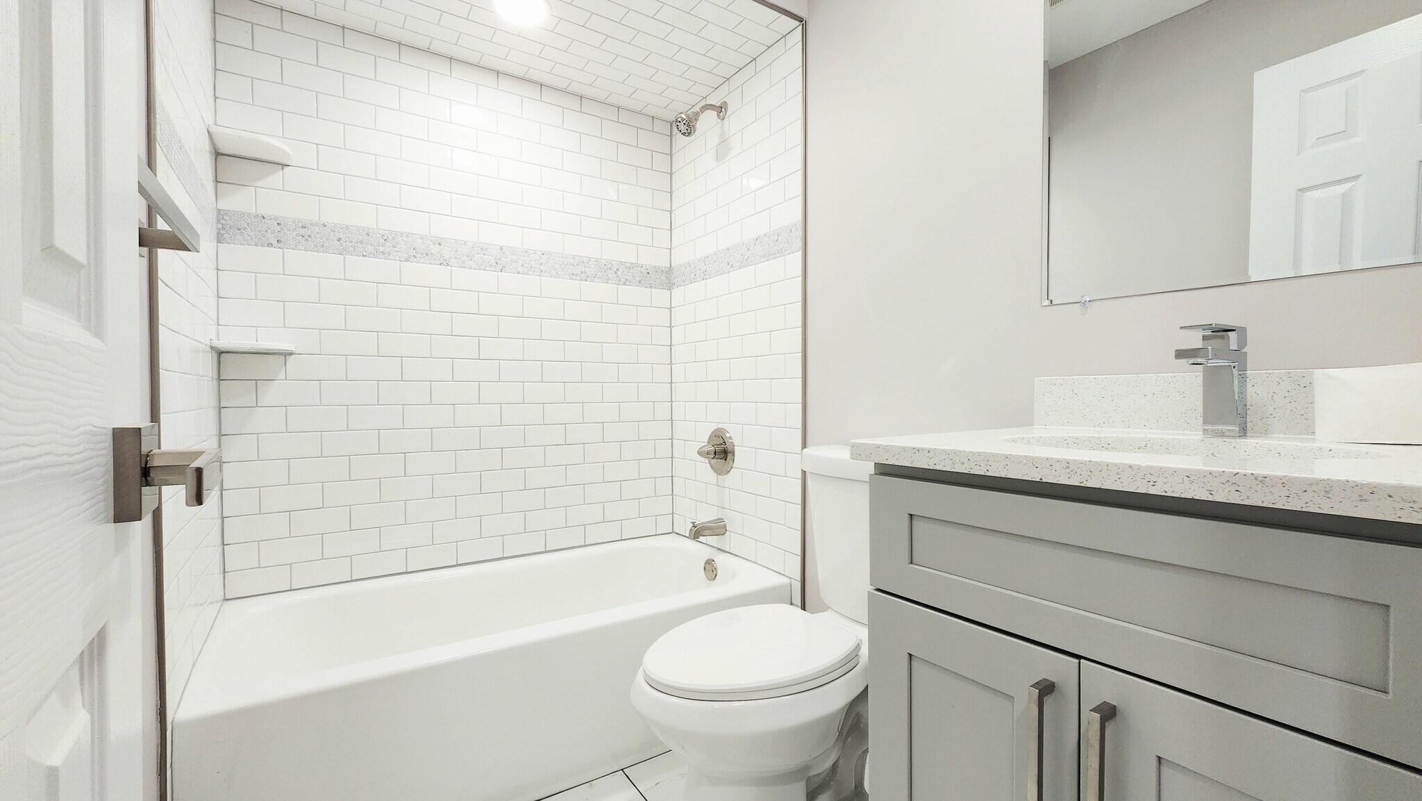 Full Bathroom Hallway - 223 Miller Ave