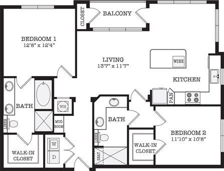 Floorplan - Revl Crockett Row