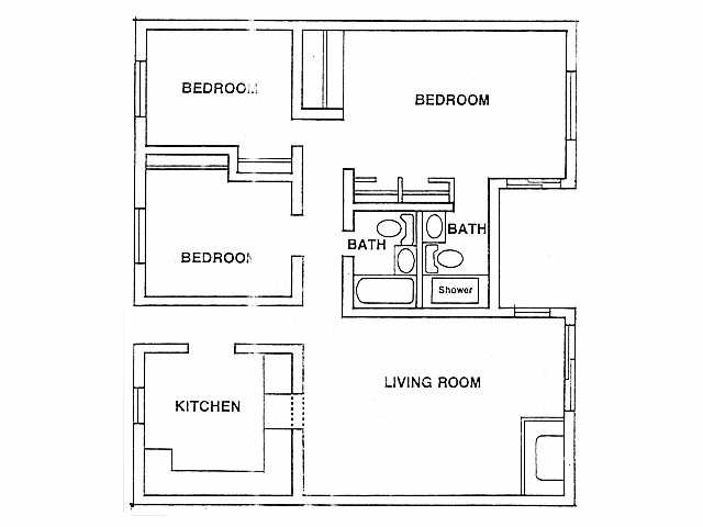 3BR/2BA - Hawaiian Village North