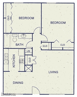 Two Bedroom - Type 1 - Woodlands Park