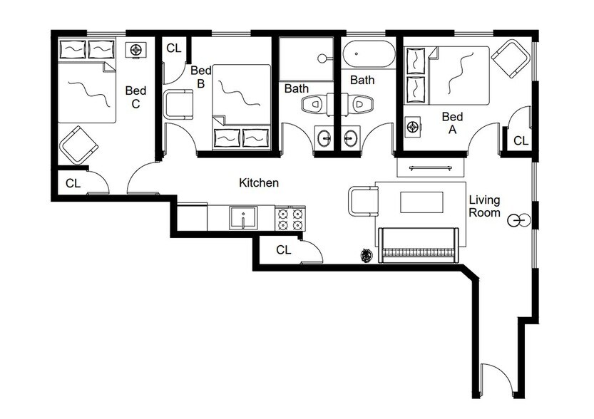 Building Photo - Private bedroom in 3 bed/2 bath Home