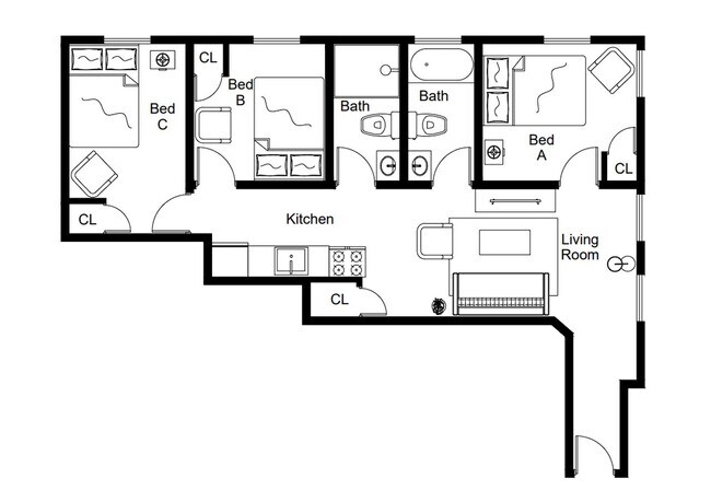 Building Photo - Room in Shared 3 bed/2 bath home