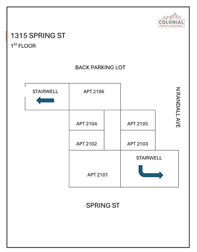 Interior Photo - 1315 Spring St