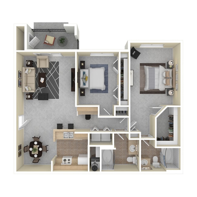 Floorplan - Eastland Trails Apartments