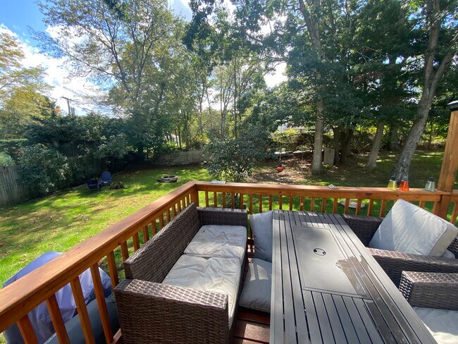 backyard - 32 Saratoga Rd