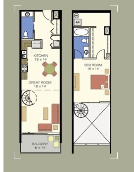 1BR/1.5BA - The VUE at Lake Eola