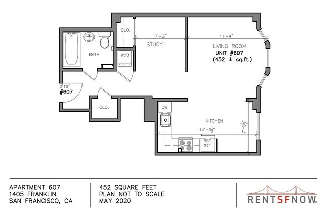Floorplan - 1405 Franklin