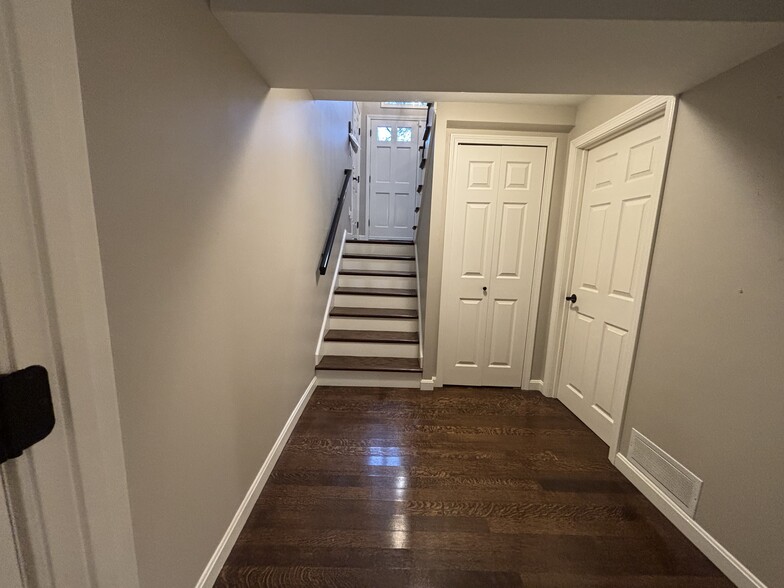 Stairs to finished basement - 6 Goldfinch Ln