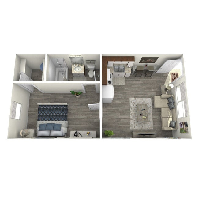 Floorplan - SPRING VALLEY FLATS
