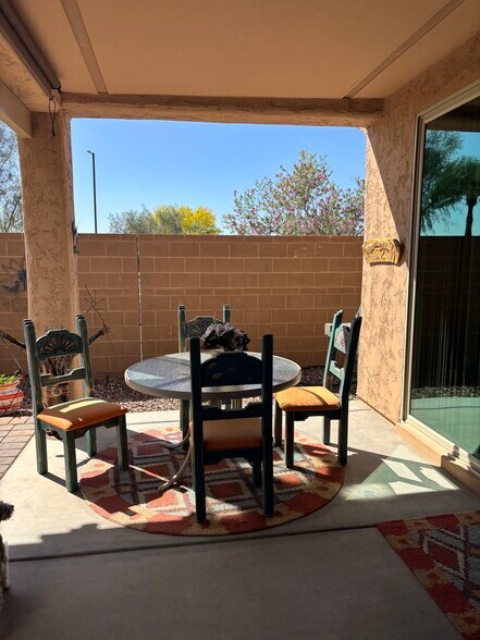 Outdoor table and bbq - 4518 N Petersburg Dr