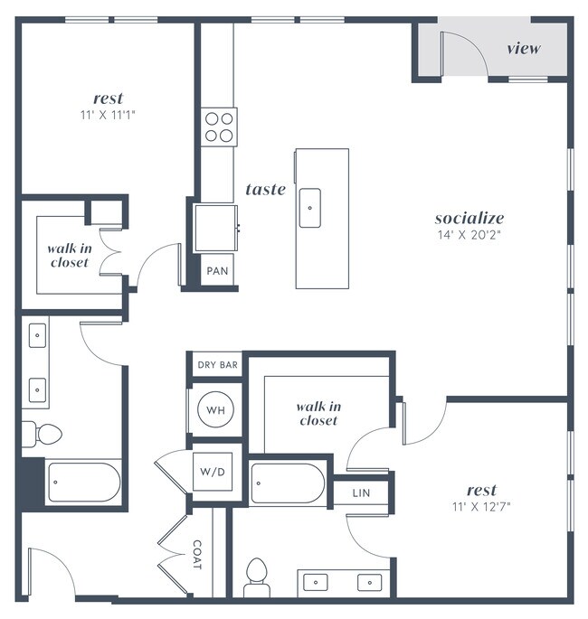 Floorplan - Alexan Julian