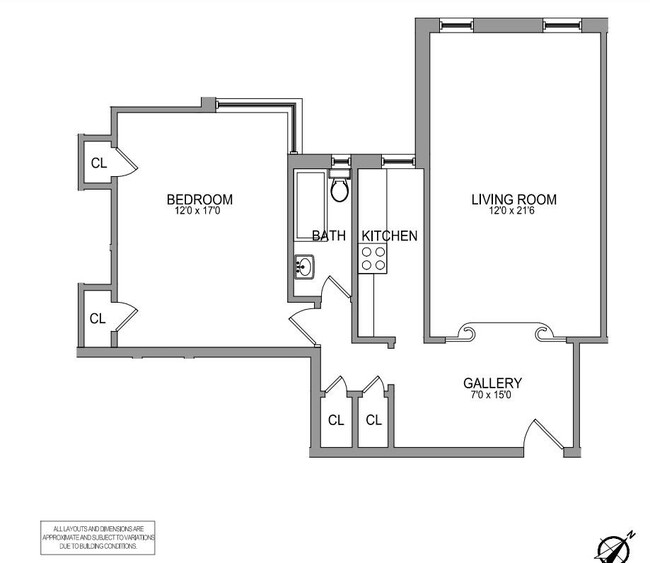 Floorplan - 499 Fort Washington Avenue