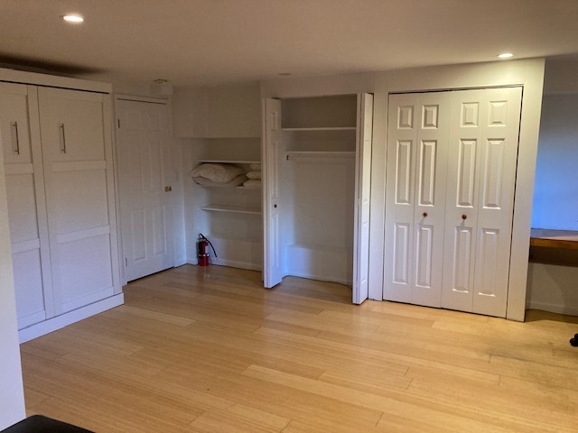 Murphy bed and closets - 424 Bowdoin St