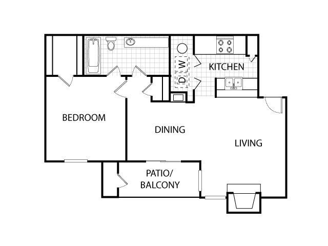 Floorplan - Coronado Apartments