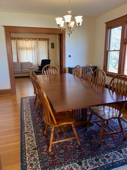 dining room toward living room - 4054 NE Rodney Ave