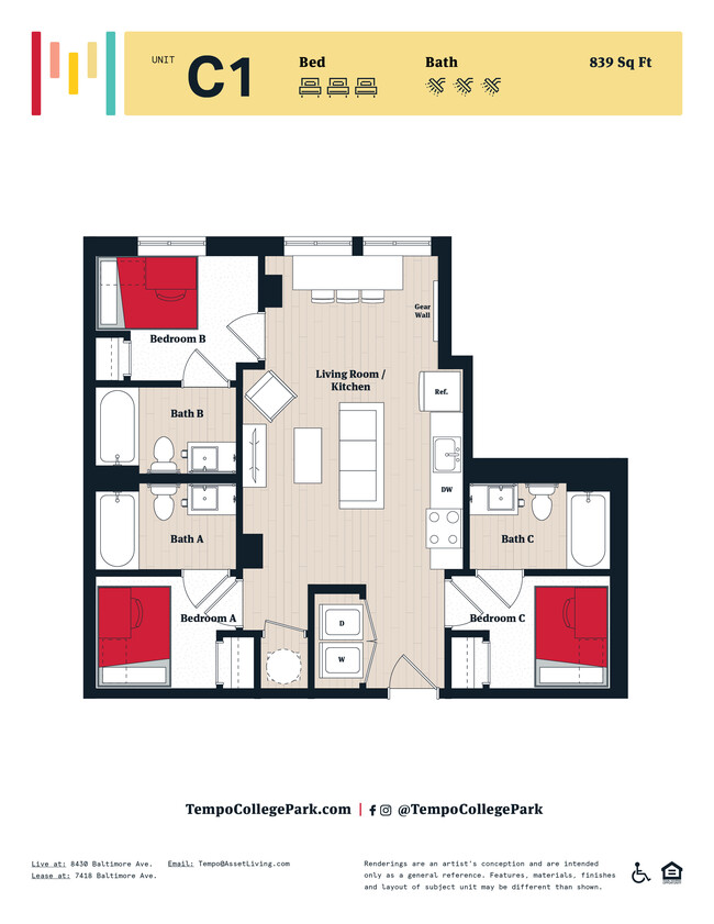 Floorplan - Tempo