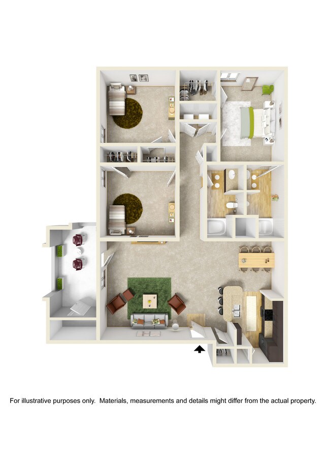 Floorplan - Landmark at Cypress Falls