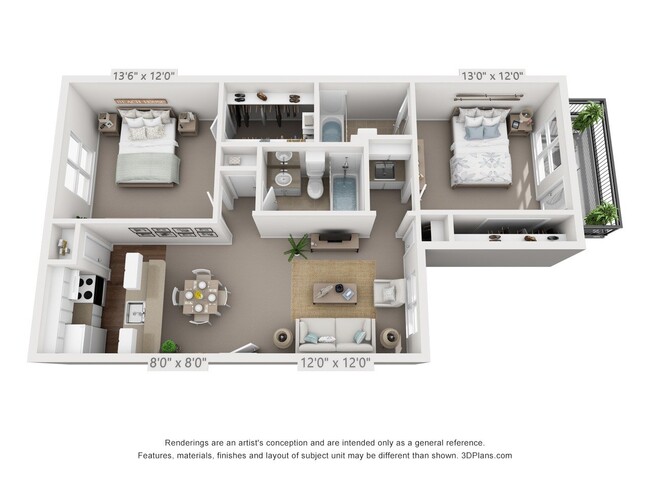 Floorplan - The Summit at Midtown