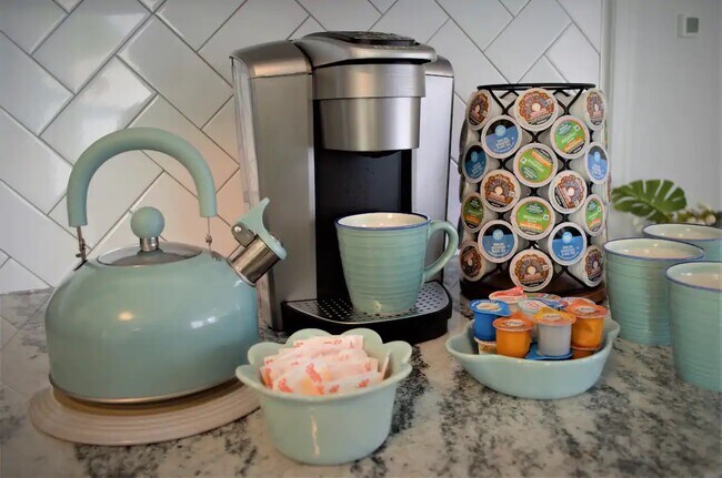 Coffee and creamers, sugar - 1115 8th St N