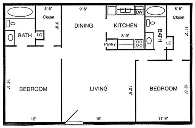 Floorplan - Towne Oaks II