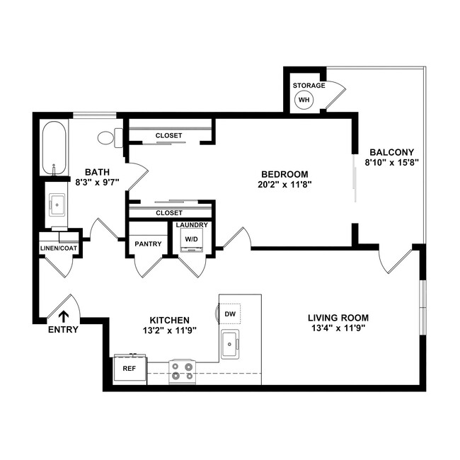 Floorplan - Calm at Northtowne