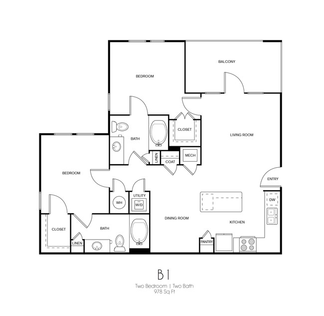 Floorplan - The Standard on the Creek